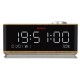 Aiwa CR-90BT despertador Reloj despertador digital Madera